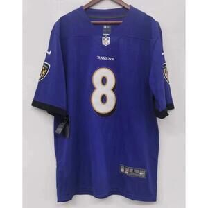 Lamar Jackson Baltimore Ravens official Nike Jersey purple